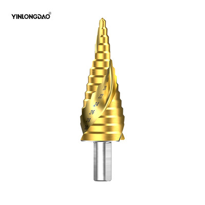 宝塔螺旋阶梯扩孔器万能手钻钻头