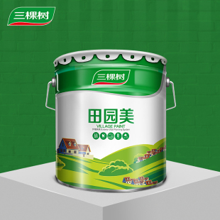 三棵树田园美乳胶漆耐候弹性外墙漆 券0元 券后