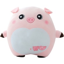 猪玩偶抱枕娃娃公仔毛绒玩具睡觉抱可爱小猪长条枕懒